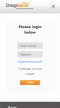 Mobile Screenshot of myaccount.dropsend.com